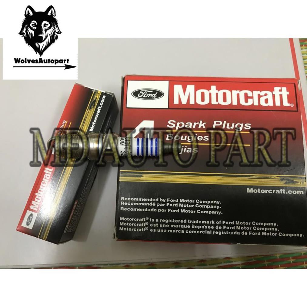 Bugi Motorcraft Platinum Ford chân ngắn