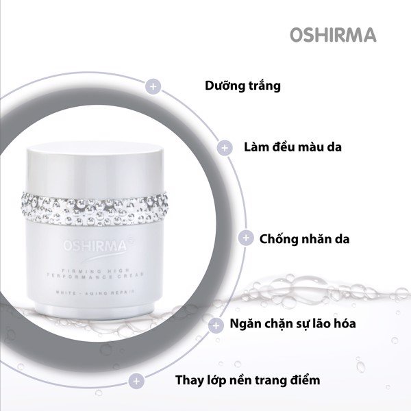 KEM DƯỠNG NGĂN NGỪA LÃO HÓA DA OSHRMA- Oshirma Firming High Performance Cream 20g