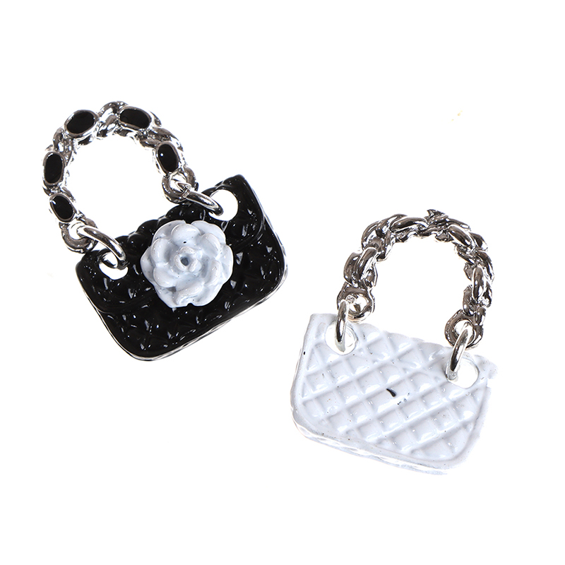 Bộ 2 Túi Xách Da Thời Trang Cho Búp Bê Tỉ Lệ 1 / 6