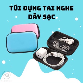 Túi đựng tai nghe, dây sạc, củ cáp sạc