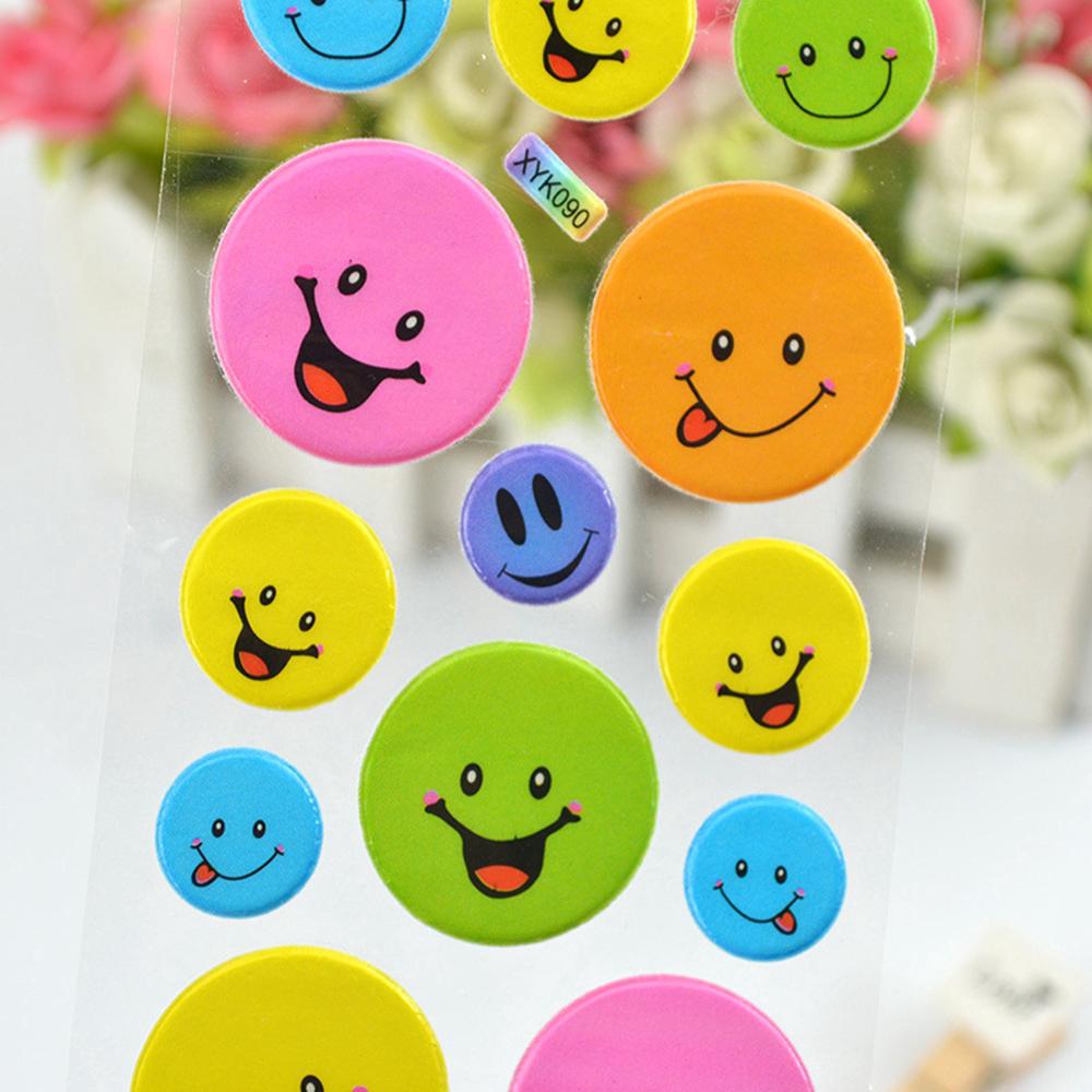 Sticker dán hình mặt cười dễ thương