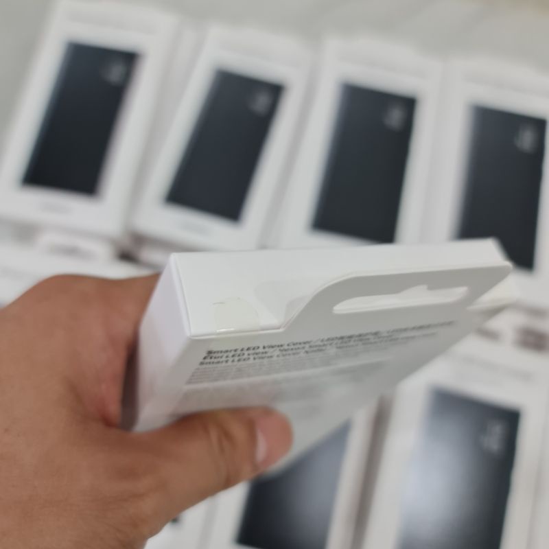 Bao da Led View Samsung Galaxy S22 Ultra, màn hình Led thông báo, ngăn đựng thẻ tiện dụng, hàng chính hãng