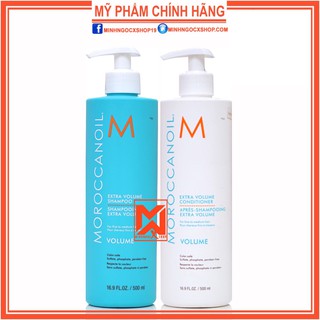 DẦU GỘI XẢ TĂNG PHỒNG MOROCCANOIL VOLUME 500M CHÍNH HÃNG