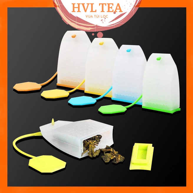 Túi lọc trà silicon chịu nhiệt độ cao, tiện dụng - HVL TEA