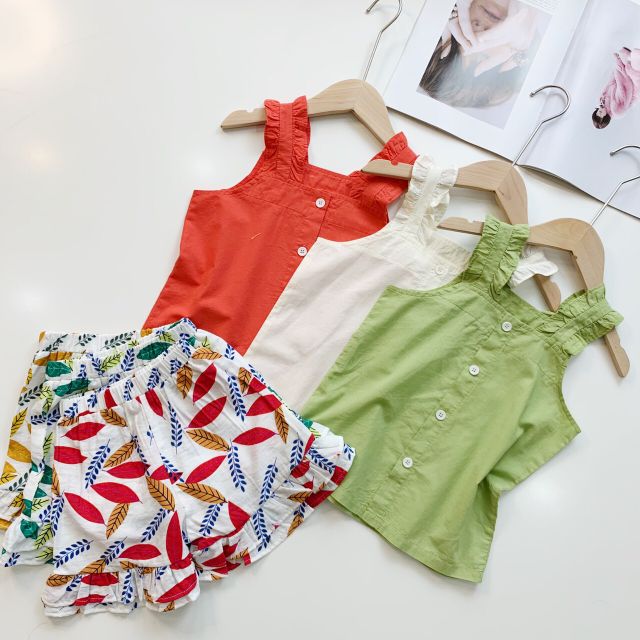 Bộ hai dây bé gái siêu cá tính