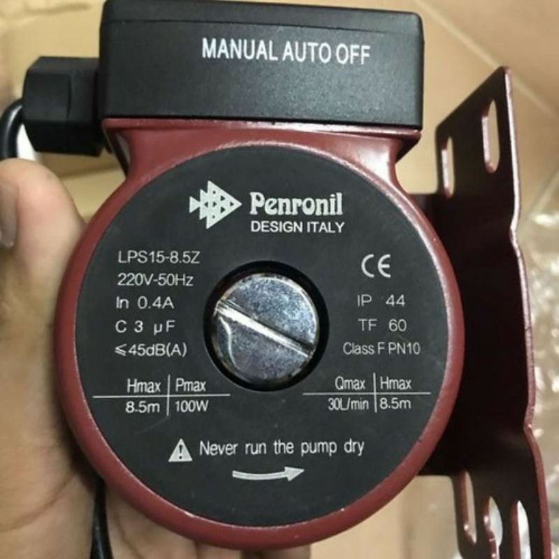 Máy bơm tăng áp Penroni ( điện 220V/100w)