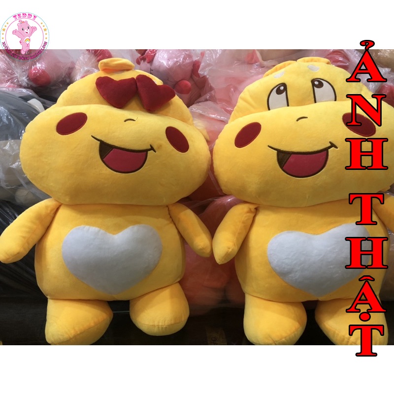 Gấu Bông Thiên Thần Qoobee Size Siêu To Khổng Lồ 70Cm Siêu Đáng Yêu Hàng Xuất Siêu Thị Cao Cấp