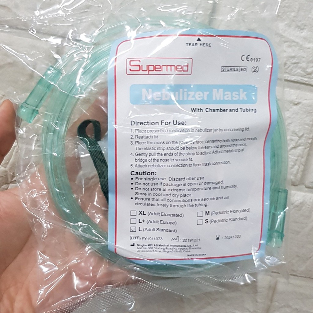 Mask xông khí dung, mặt nạ xông khí dung, phụ kiện máy xông mũi họng