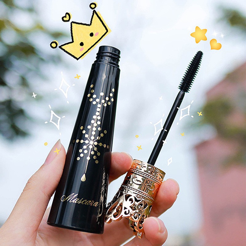 (Hàng Mới Về) Mascara Làm Cong Và Dài Mi Màu Xanh Trang Trí Vương Miện Phong Cách Trung Hoa