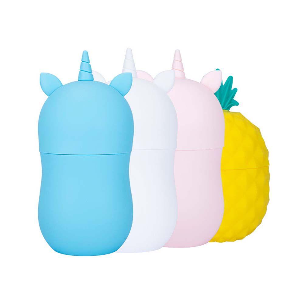 Cây Lăn Mát Xa Mặt Bằng Silicon Hình Quả Dứa Dễ Thương