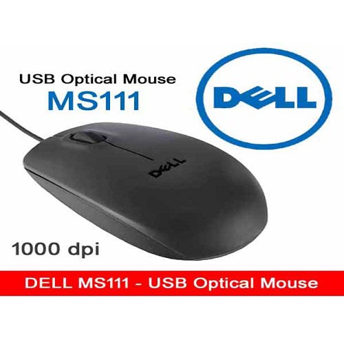 CHUỘT VI TÍNH DELL MS111 LOGO NỔI