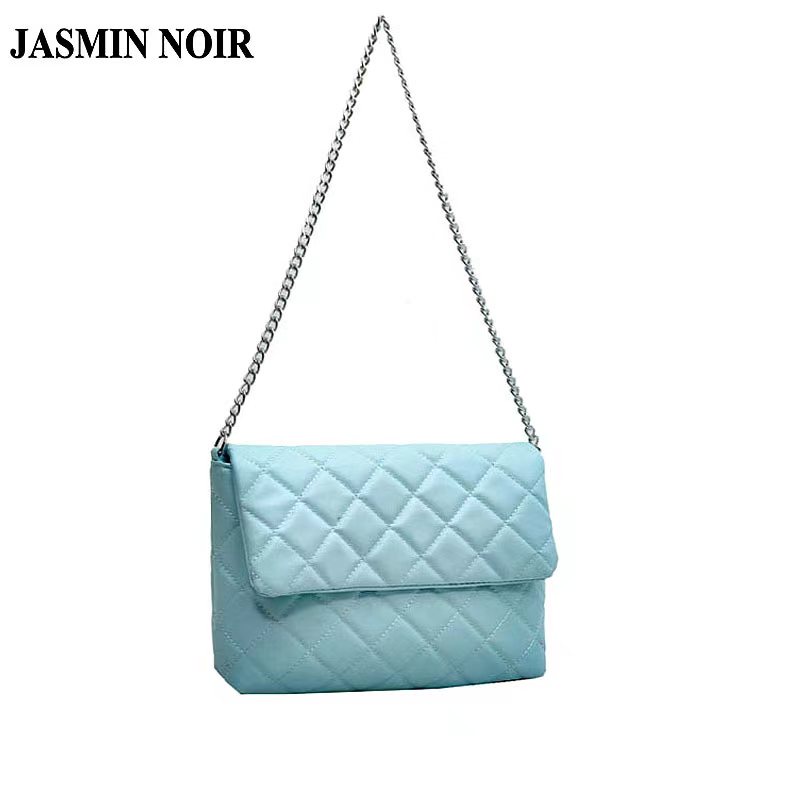 Túi Xách JASMIN NOIR Đeo Chéo Họa Tiết Sọc Ca Rô Thời Trang Dành Cho Nữ