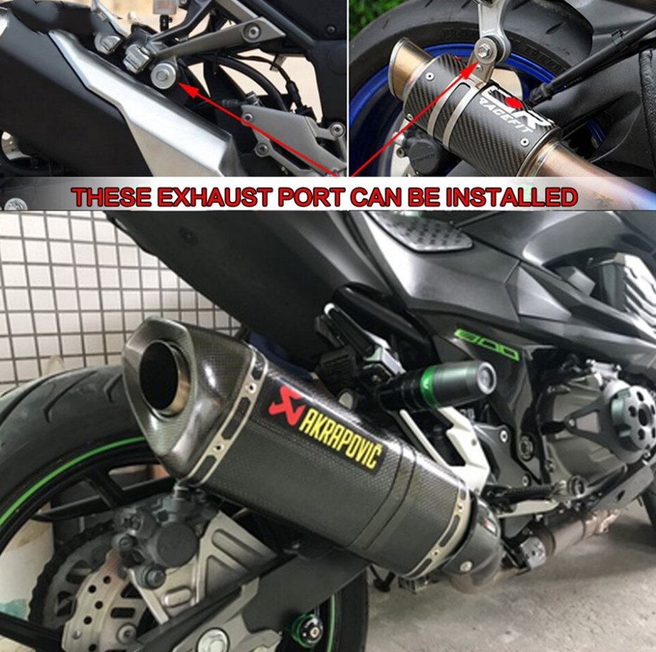 Cặp Phụ Kiện Bảo Vệ Ống Xả Xe Mô Tô Benelli Leoncino 500 Leoninex