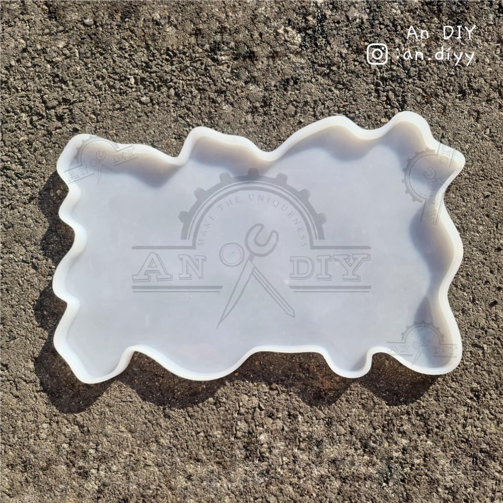 Khuôn Resin Silicone Khay trang sức