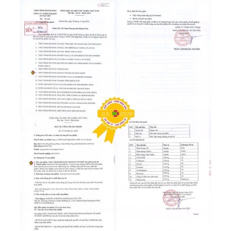 Vitamin D3 Ostelin, D3 Drops Ostelin 2.4ml, D3 Liquid Ostelin 20ml bổ Sung Vitamin D3 Cho Bé Từ Sơ Sinh
