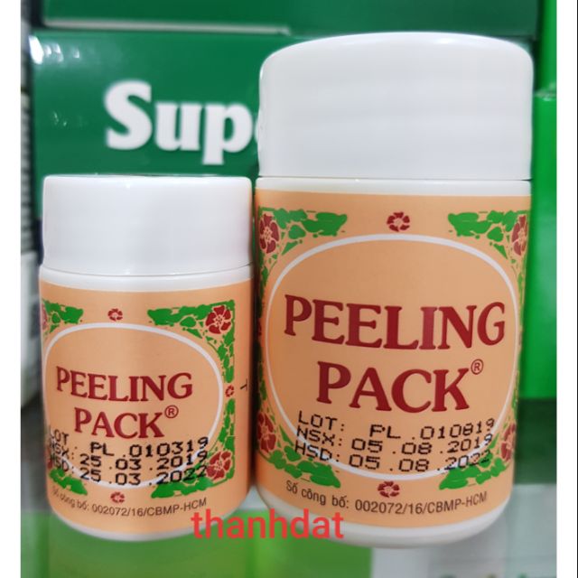 Peeling pack gel mặt nạ lột mụn peling pack