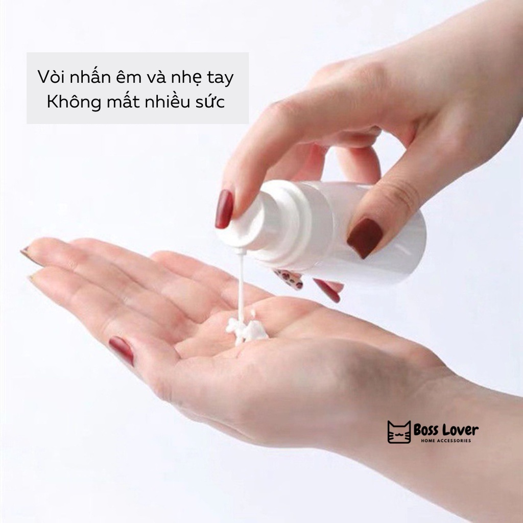 Chai chiết mỹ phẩm vòi nhấn, vòi phun sương size nhỏ thuận tiện mang đi du lịch