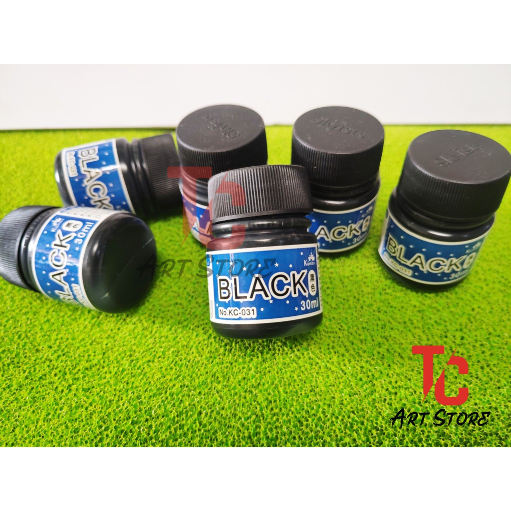 Mực vẽ KUELOX Kháng Nước (Đen, 30ml) Vẽ Skyists, manga...