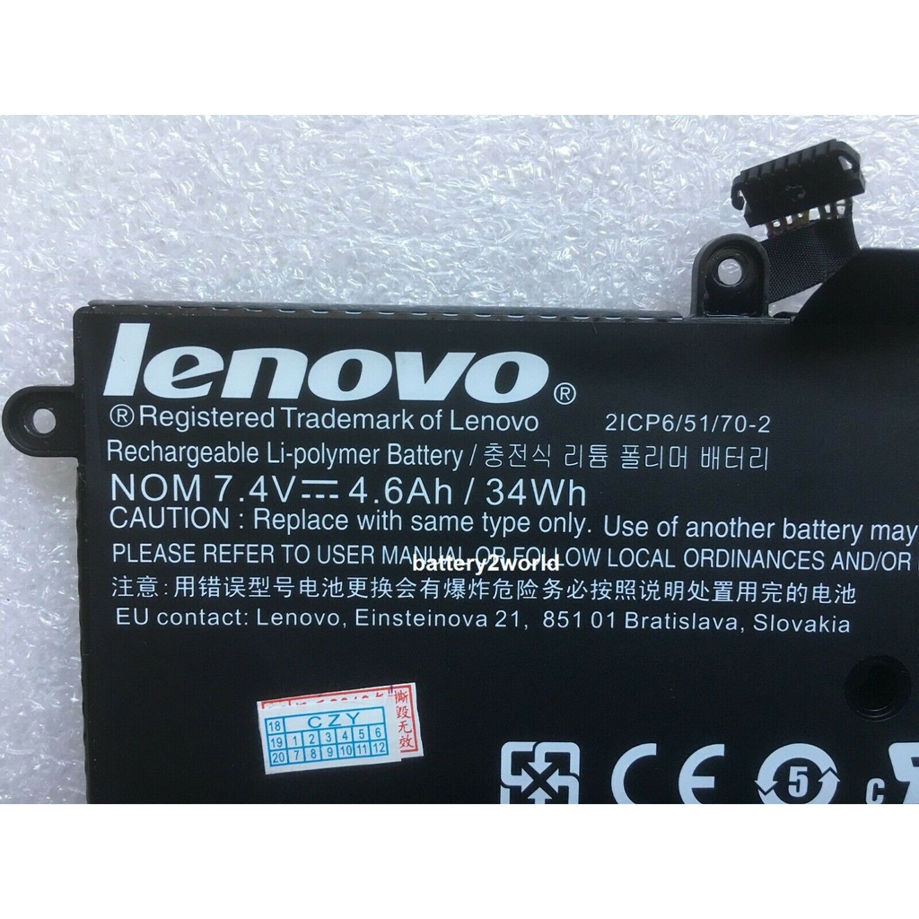 Pin Laptop LENOVO YOGA 11E (ZIN) - 4 CELL - ThinkPad Yoga 11e, 45N1750 45N1751