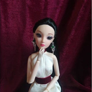 (trang sức búp bê) bông tai p12