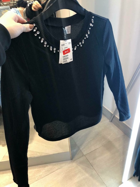[SẴN] Áo len đính hạt HM - Authentic | BigBuy360 - bigbuy360.vn