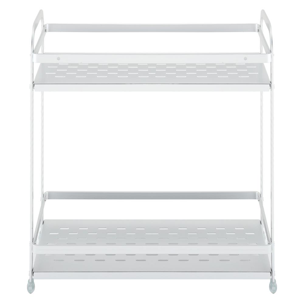HomeBase KECH Kệ bếp nhôm 2 tầng W15.6xD32.8xH35.7cm