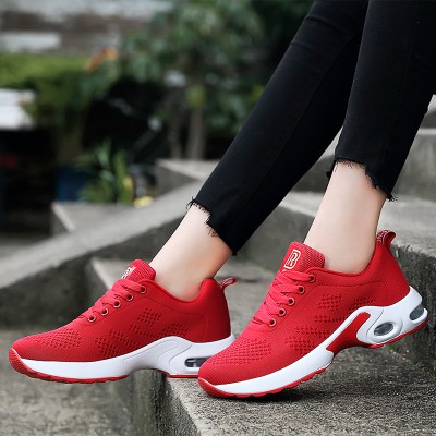 Giày sneaker nữ đế hơi Red 2018