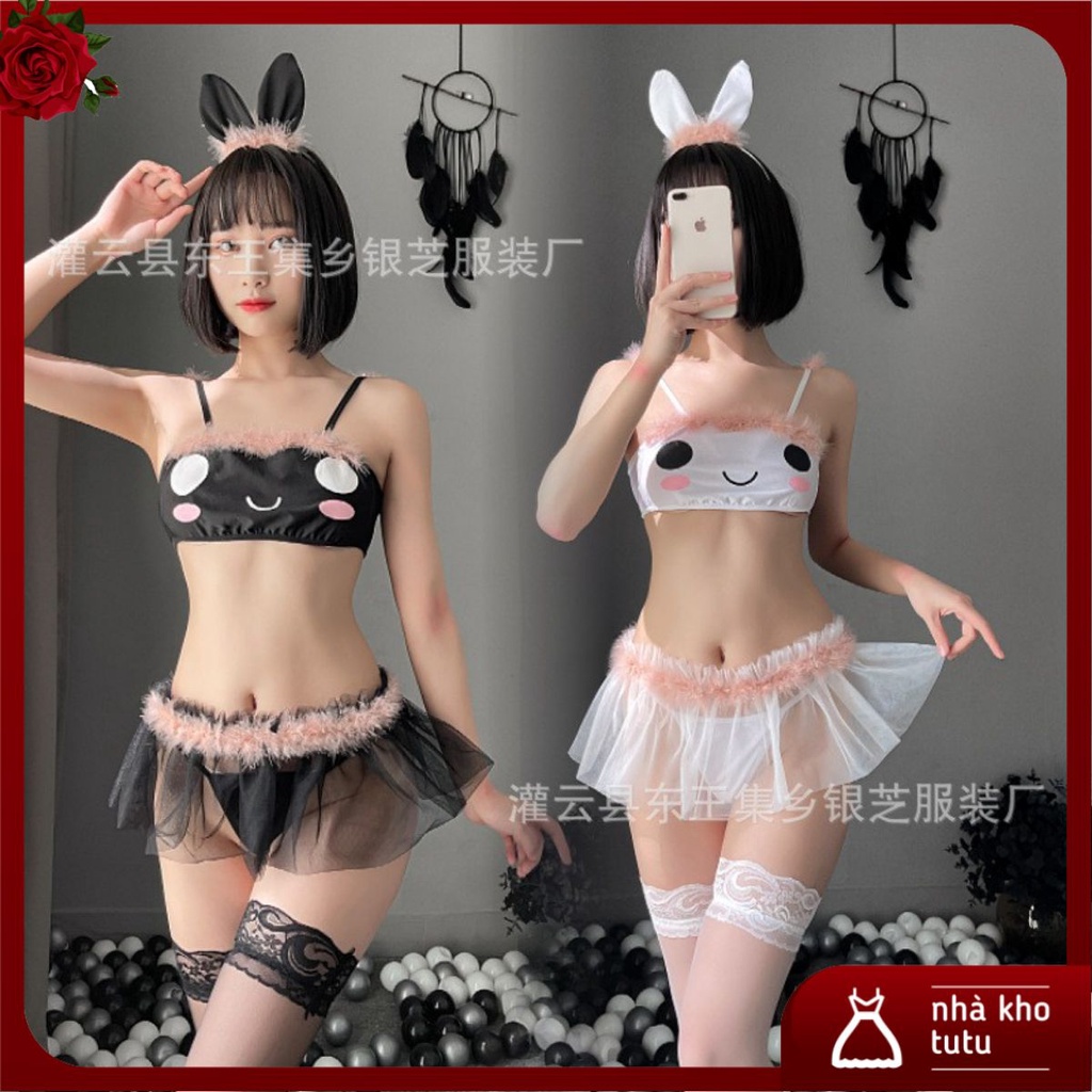 FridayStore Set đồ ngủ Cosplay bé thỏ dễ thương L201 | BigBuy360 - bigbuy360.vn