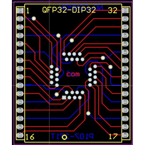 Ghế Ngồi Lập Trình Tqfp Lqfp32 0.8mm Sang Dip32