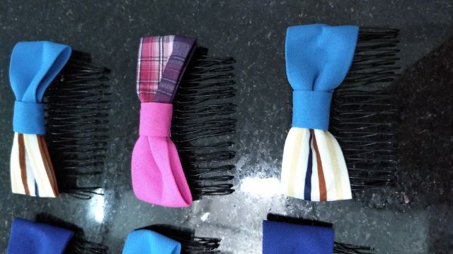 Kẹp tóc nơ mix nhiều màu. Màu ngẫu nhiên màu nào cũng đẹp nhé các bạn