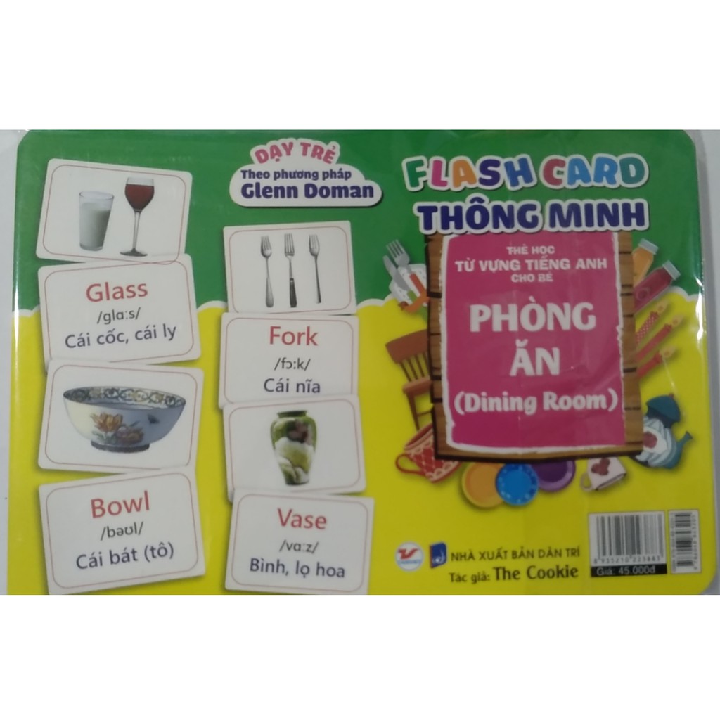 Sách - Flash Card Thông Minh - Phòng Ăn