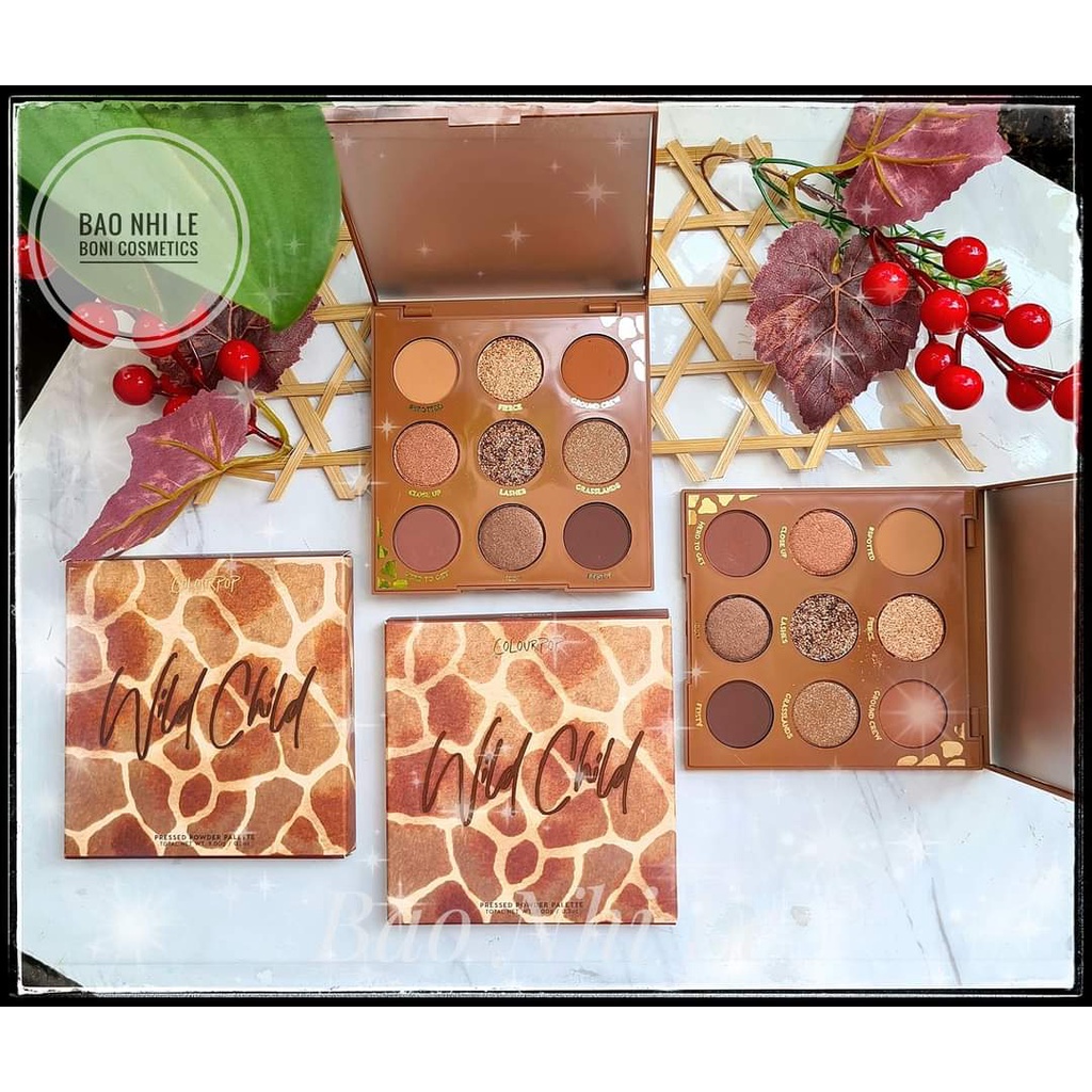 Bảng phấn mắt 12 ô Colourpop Wild Child