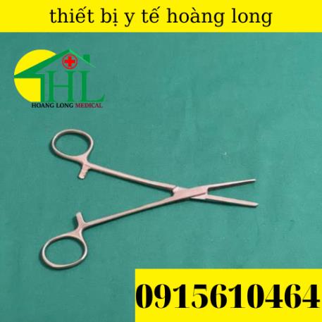 Panh Y Tế, Panh Gắp Phẫu Thuật, Pen Kẹp Y Tế, Panh Thẳng Không Mấu 14cm - Hàng Pakistan