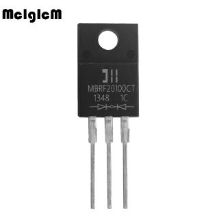 Set 10 đi ốt chỉnh lưu Mbrf20100Ct To-220F Schottky Dioda Mbr20100Ct