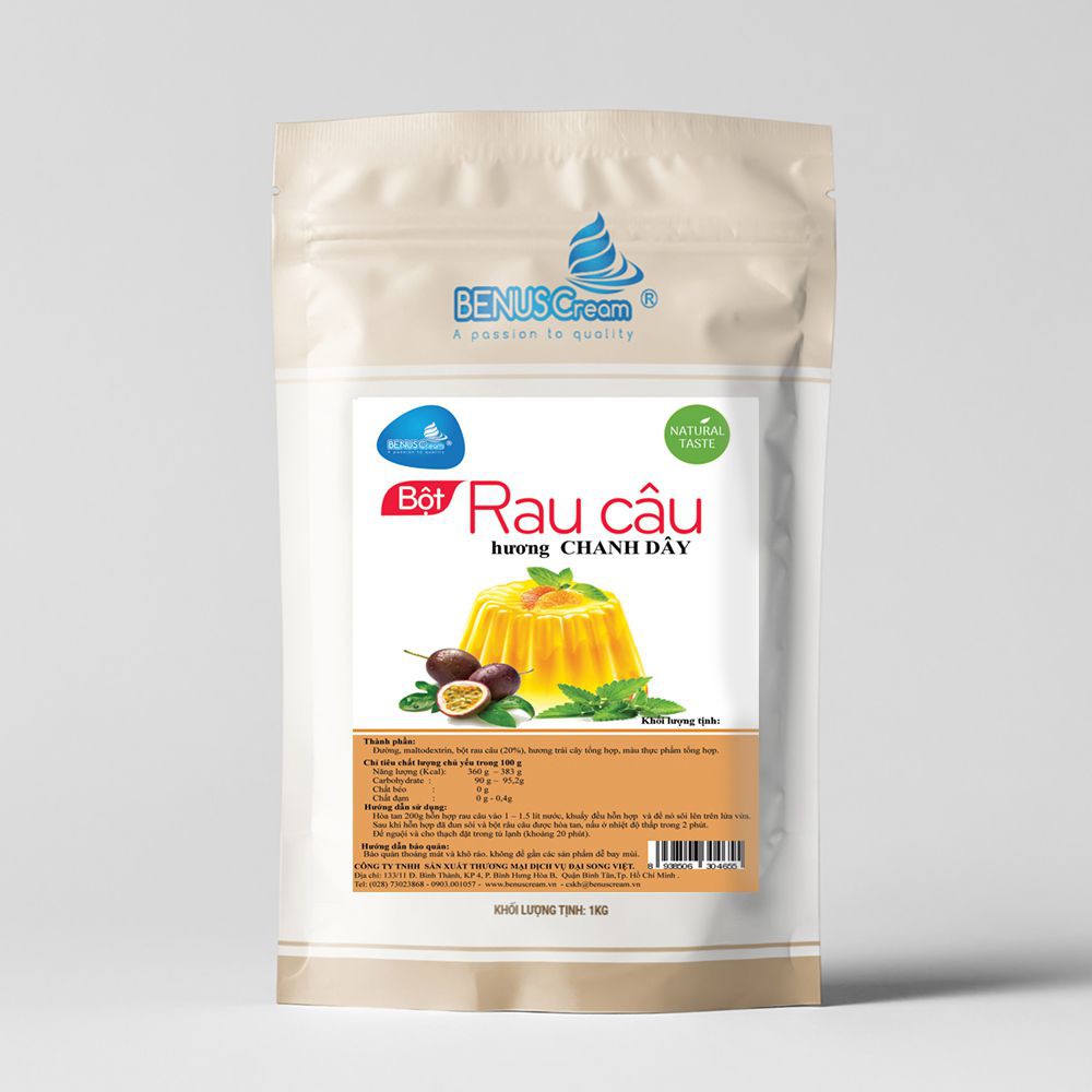 Rau Câu pha sẵn - 1kg BENusCream