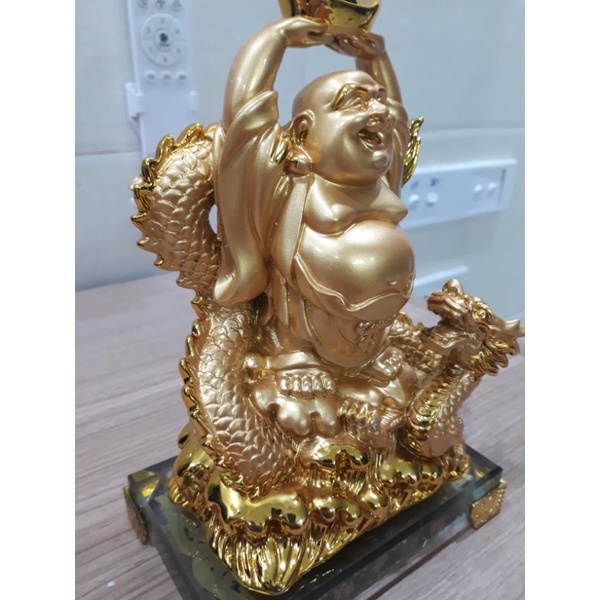 Tượng Phật Di Lặc Cưỡi Long - Quy Mang Lại Hạnh Phúc, Tài Lộc, May Mắn