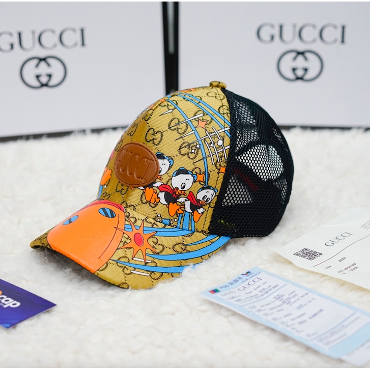 Mũ lưỡi trai, nón kết nam nữ GUCCI VỊT DONALD DUCK siêu chất và ngầu (Ảnh thật)