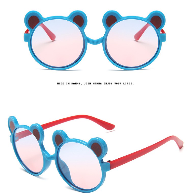 Kính mát chống tia uv400 phong cách Hàn Quốc dành cho bé