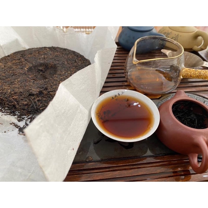 Bánh trà phổ nhĩ chín