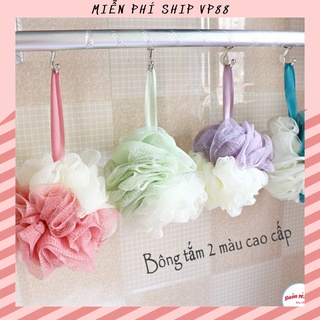 Bông tắm tròn vải lưới mềm mại cao cấp, bông tắm tạo bọt Hàn Quốc đẹp rẻ tốt 2458 Home Store 88