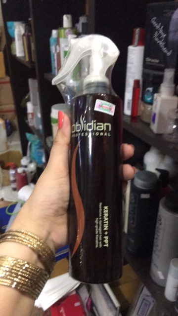 Xịt dưỡng đa năng Keratin PPT Obsidian 320ml