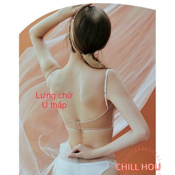 ÁO LOT NỮ,BRA REN MỀM MẠI CAO CẤP CÓ GỌNG, MÚT MỎNG SANG CHẢNH B 603 CHILL HOUSE