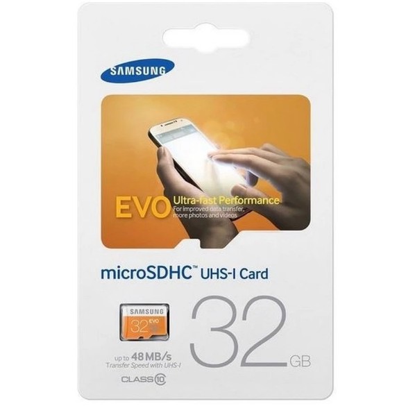 [Mã ELFLASH5 giảm 20K đơn 50K] Thẻ nhớ Samsung evo 32gb -48Mb