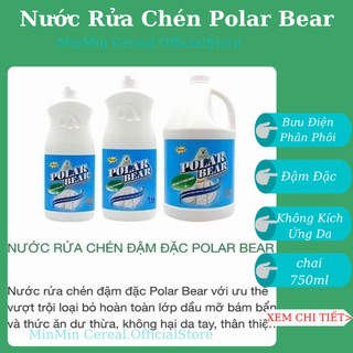 Dầu Rửa Bát Polar Bear,Nước Rửa Chén Đậm Đặc Bưu Điện