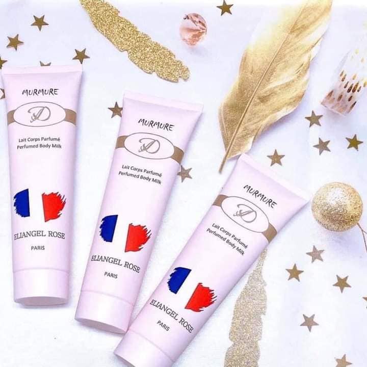 Kem dưỡng thể dưỡng ẩm hương nước hoa Murmure Eliangel Rose Pháp - 150ml