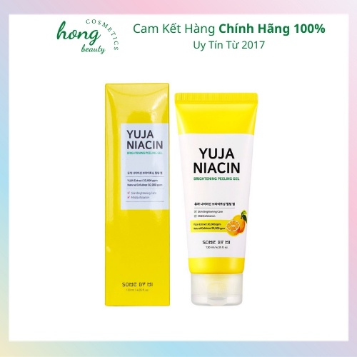 Tẩy Tế Bào Chết Dạng Gel Dưỡng Trắng Da Some By Mi Yuja Niacin Brightening Peeling Gel 120ml