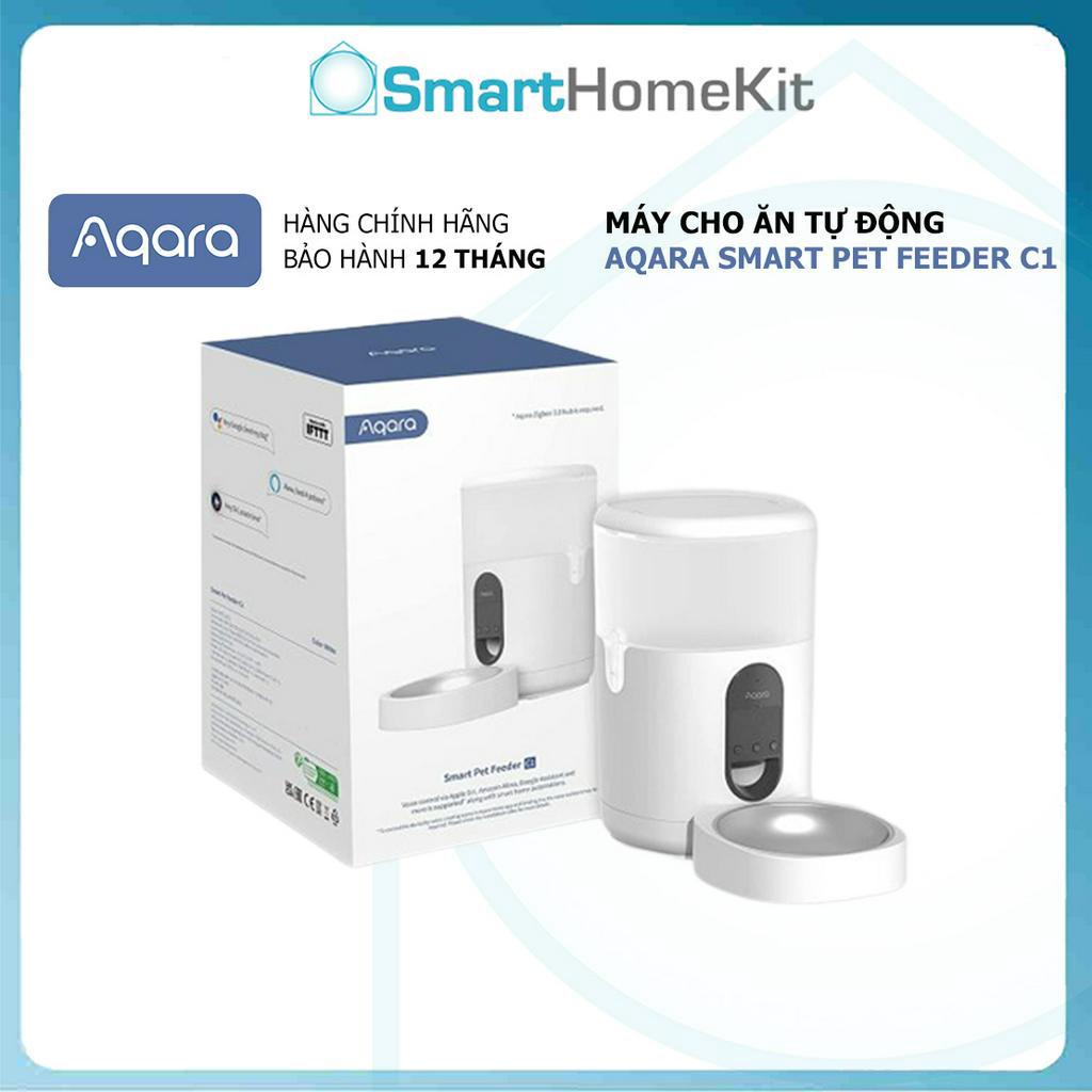 Máy cho ăn tự động Aqara Smart Pet Feeder C1 – Hàng Quốc Tế, điều khiển từ xa, hẹn giờ tự động
