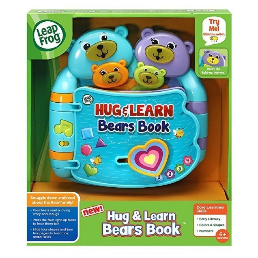 Đồ chơi LEAPFROG - Hug & Learn Bears Book - Mã SP 80-600400