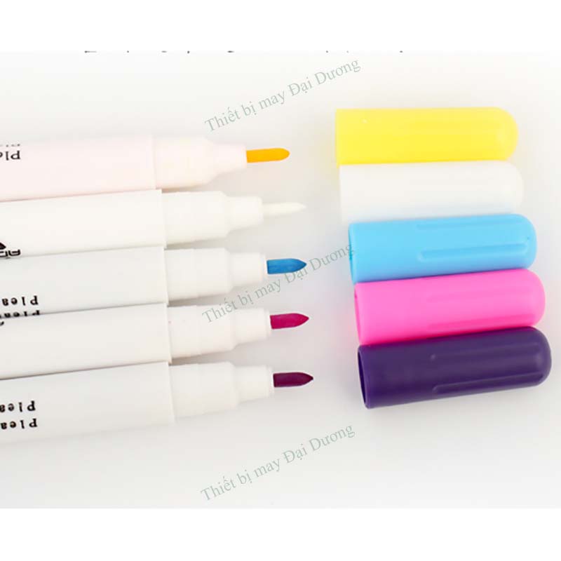 Bút vẽ trên vải tự bay sau khi giặt ủi 3 màu  vỉ 12 cây