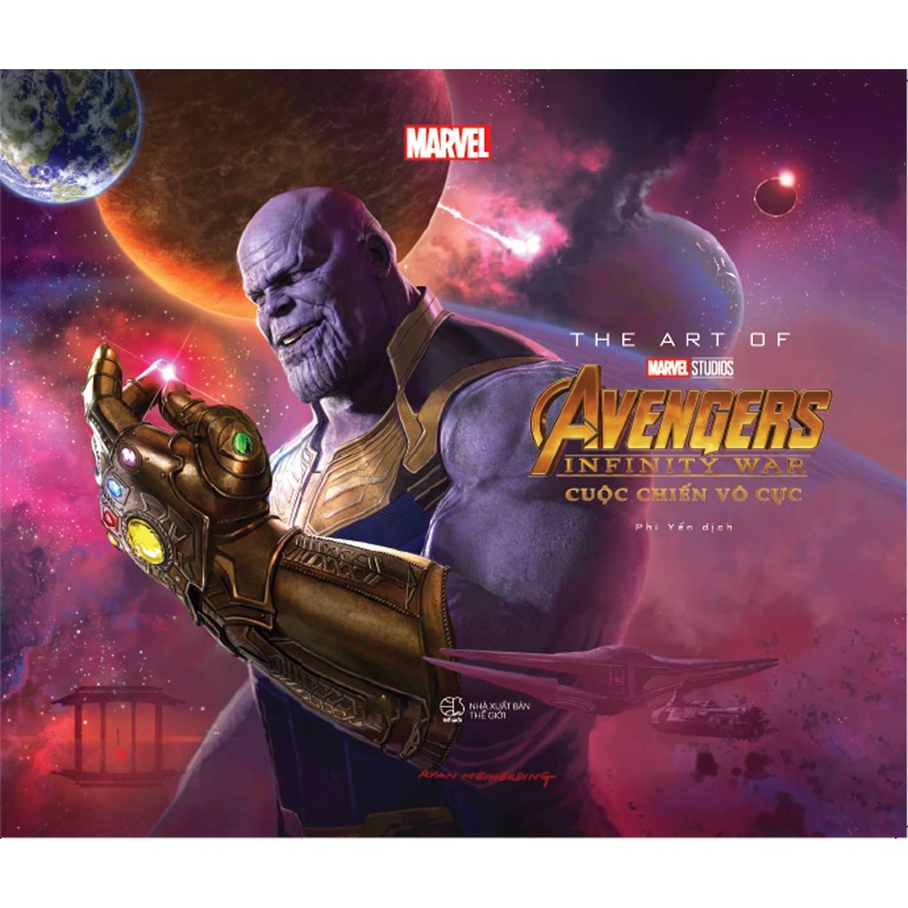 Sách - The Art Of Marvel Studios Avengers Infinity War Cuộc Chiến Vô Cực